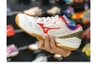 Giày cầu lông Mizuno Sky Blaster - Trắng đỏ vàng