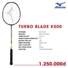 Vợt cầu lông Mizuno Turbo Blade K 500 Made in japan công thủ toàn diện