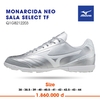 Giày bóng đá Mizuno Mmonarcidad Neo Sala Select TF Q1GB212203 Bạc