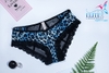 Quần Lót Nữ Elite Phối Ren Họa Tiết Báo