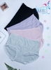 Quần Thun Nữ ELITE Cotton Trơn Lạnh Phối Ren Cách Điệu