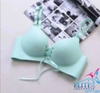 Áo Lót NANSHAH Trơn Nữ Có Dây Thắt Xinh Xắn