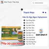 Viên Ăn Ngủ Ngon Viphartonin - Bí Quyết An Thần, Bổ Trí Não, Tái Tạo Năng Lượng. Hộp 30 Viên