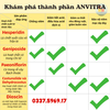 Hổn Dịch Giảm Đau Dạ Dày ANVITRA - Hổ Trợ Giảm Ợ Hơi, Ợ Chua, Trào Ngược Dạ Dày . Hộp 15 gói