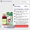 Siro Ăn Ngủ Ngon Yến Sào Kingpharm - Giúp Bé Ăn Ngon Ngủ Khỏe - Tăng Cường Đề Kháng Chai 120ml