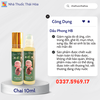 Dầu Phong HB - Giảm Sưng Ngứa Côn Trùng Đốt - Chiết Xuất Thiên Nhiên - An Toàn Cho Bé. Chai 10ml