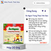 Ăn Ngon Trùng Thảo Yến Sào - Giúp Bé Ăn Ngủ Ngon - Tăng Cường Hấp Thu - Bồi Bổ Cơ Thể - Hộp 20 Ống