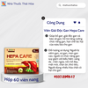 Viên Giải Độc Gan HEPA CARE - Hổ Trợ Tăng Cường Chức Năng Gan - Hạ Men Gan - Giảm Ngứa Dị Ứng Mề Đay Hộp 60 Viên