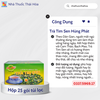 TRÀ TIM SEN HÙNG PHÁT HỘP 25 TÚI LỌC - DƯỠNG TÂM AN THẦN - GIẢM STREES