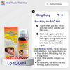 Siro Ban Nóng BẢO NHI Hương Cam (Chai 100ml). Hỗ Trợ Thanh Nhiệt, Giải Độc, Giảm Mẩn Ngứa, Phát Ban & Dị Ứng Cho Trẻ