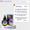 Kim Nguyên Chỉ Khái Lộ - Giảm Ho Tan Đàm - Hổ Trợ Đau Họng Viêm Họng Chai 300ml