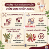 Viên Sụn Khớp AKEIO Anvy – Hỗ Trợ Giảm Đau Nhức, Tái Tạo Sụn Khớp, Giảm Khô Cứng & Bôi Trơn Ổ Khớp (Hộp 30 Viên)