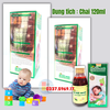 Siro Ăn Ngủ Ngon Yến Sào Kingpharm - Giúp Bé Ăn Ngon Ngủ Khỏe - Tăng Cường Đề Kháng Chai 120ml