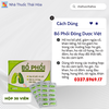 Viên Uống Bổ Phổi Thảo Dược Đông Dược Việt - Hỗ Trợ Giảm Ho, Long Đờm, Thanh Lọc Phổi Tự Nhiên