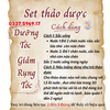 Set Thảo Dược Dưỡng Tóc , Giảm Rụng Tóc , Tóc Bạc Sớm, Làm Đen Tóc. Bồi Bổ Khí Huyết