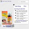 Siro Ban Nóng BẢO NHI Hương Cam (Chai 100ml). Hỗ Trợ Thanh Nhiệt, Giải Độc, Giảm Mẩn Ngứa, Phát Ban & Dị Ứng Cho Trẻ