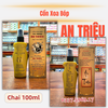 Cồn Xoa Bóp Thảo Dược An Triệu – Đánh Bay Đau Lưng, Mỏi Gối, Căng Cơ, Bong Gân Tức Thì