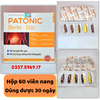 Viên Giải Độc Gan PATONIC - Berlin Đức. Tăng Cường Chức Năng Gan. Hổ Trợ Men Gan Cao, Gan Nhiễm Mỡ