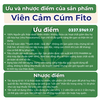 Cảm Cúm F Fito - Hổ Trợ Cảm Mạo Phong Nhiệt - Giảm Nhức Đầu - Hắt Hơi Sổ Mũi