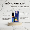 Dầu xoa bóp Thông Kinh Lạc - Giúp giảm đau nhức xương khớp - Đau mỏi vai gáy - Bong gân trật khớp - Chai 50ml