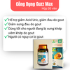 Guzz Max - Giảm đau do Gout, giảm Acid Uric trong máu - Giảm đau khớp, viêm khớp, sưng khớp do gout. Hộp 30 viên