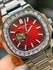 Patek cơ nam dây đúc