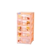 [Giá hủy diệt] [Chính hãng] Tủ nhựa mini Duy Tân Tomi-S 5 ngăn (15 x 19 x 34 cm)