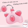 Bô cho bé đi vệ sinh, Ghế bô Hokori Baby VIỆT NHẬT có tựa lưng cao cấp (bô ngồi 4 chân trẻ em) -Br 01315