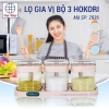 hộp đựng gia vị bộ 3 xuất nhật Hokori 2936 cao cấp tiện lợi aladanh-net-vn