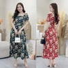 Đầm xòe hoa đính ngọc tay phồng - GR0269