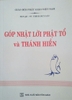 Góp nhặt lời tổ và thánh hiền