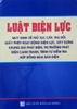 Luật điện lực
