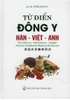 Từ Điển Đông Y Hán - Việt - Anh