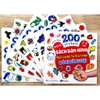 Sách - 200 Stickers Dán Hình Rèn Luyện Tư Duy Logic cho Bé 3-8 tuổi (Bộ 7 quyển)
