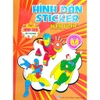Sách - Combo 5 quyển Hình dán Sticker & Bé Tập tô màu - Hình dán dễ thương (Ngẫu nhiên khác tập)