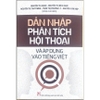 Sách - Dẫn nhập Phân tích Hội thoại và áp dụng vào tiếng Việt