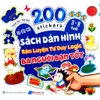 Sách - 200 Stickers Dán Hình Rèn Luyện Tư Duy Logic cho Bé 3-8 tuổi (Bộ 7 quyển)