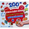 Sách - 200 Stickers Dán Hình Rèn Luyện Tư Duy Logic cho Bé 3-8 tuổi (Bộ 7 quyển)