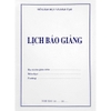 Sách Lịch Báo Giảng Giáo Dục