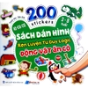 Sách - 200 Stickers Dán Hình Rèn Luyện Tư Duy Logic cho Bé 3-8 tuổi (Bộ 7 quyển)