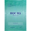 Sách - Học bạ trung học cơ sở - xanh ( mẫu mới )