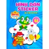 Sách - Combo 5 quyển Hình dán Sticker & Bé Tập tô màu - Hình dán dễ thương (Ngẫu nhiên khác tập)