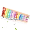 Đàn Xylophone T'rưng 15 Phím Đủ Màu Sắc Tặng Dùi Gỗ Cho Bé Tập Chơi Và Làm Quen Với Âm Nhạc