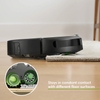 iRobot Roomba i7 + Robot hút bụi tự động loại bỏ bụi bẩn, kết nối Wi-Fi, lập bản đồ thông minh, hoạt động với Alexa, lý tưởng cho lông thú cưng, thảm, sàn cứng, màđen