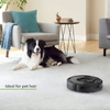 iRobot Roomba i7 + Robot hút bụi tự động loại bỏ bụi bẩn, kết nối Wi-Fi, lập bản đồ thông minh, hoạt động với Alexa, lý tưởng cho lông thú cưng, thảm, sàn cứng, màđen