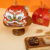 Hộp trung thu 1 bánh Hồng Lân cả hai mặt