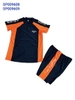 Đồ Bơi Bé Trai Rời Tay Ngắn Sport Trơn Phối Màu (5-8)