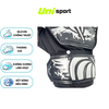 Găng Tay Thủ Môn IWIN Keepa Dotpro Đen Bạc