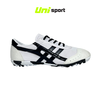 Giày Đá Banh Bata Warrior Ráp Đế Rằn Ri Trắng Đen TF