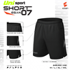 Quần Short Lửng Egan 7 Đen